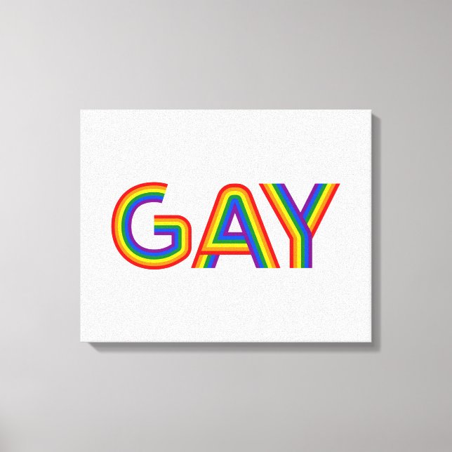 GAY CANVASTRYCK (Framsida)