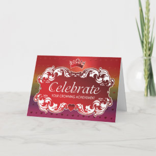 Gay Cards - Crowning Achievement Kort
