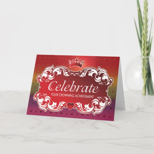 Gay Cards - Crowning Achievement Kort (Framsida)