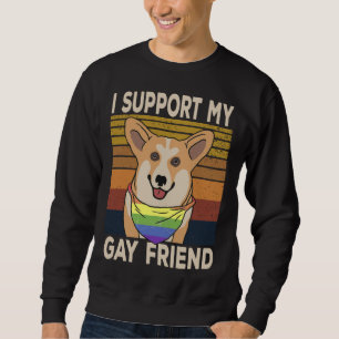 Gay Corgi Hund 777 Lång Ärmad Tröja