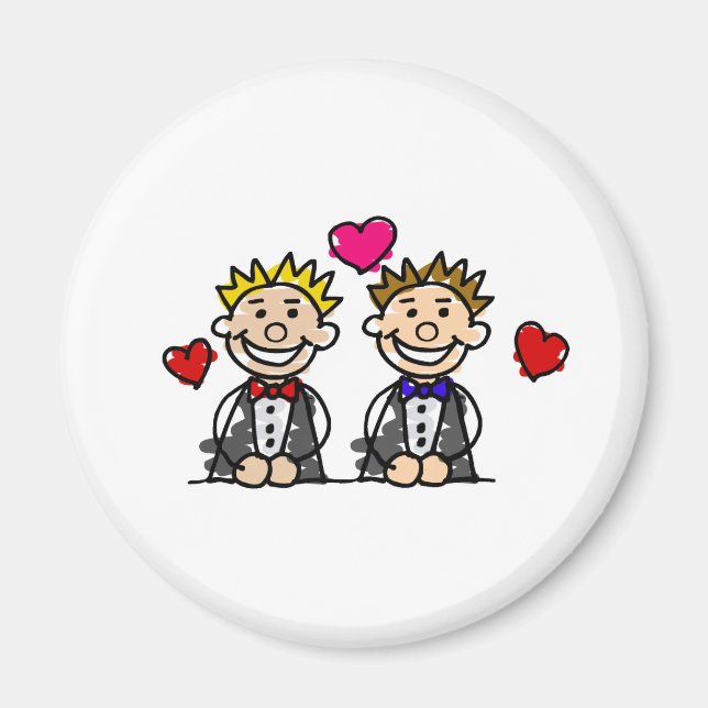 Gay Couple Magnet (Framsidan)