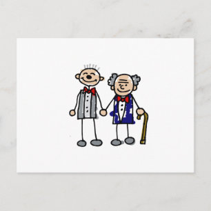 Gay Couple Vykort