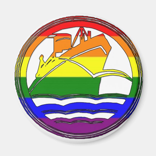 Gay Cruise 2 Magnet (Framsidan)