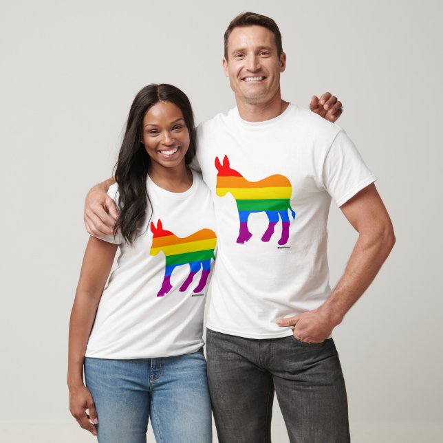 GAY DEMOCRAT Politiclothes Humor -.png T Shirt (Unisex)