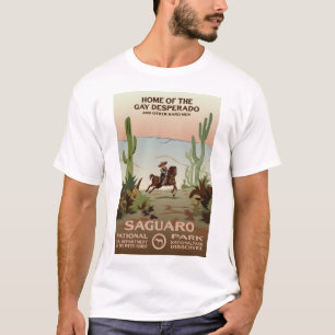 Gay Desperado - nationalparken Saguaro T Shirt