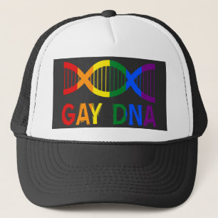 GAY DNA LGBTQ+ Rainbow Pride Keps