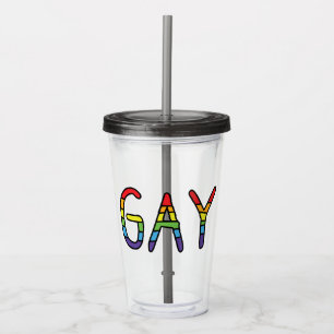 Gay Doodle Design Take Away Mugg