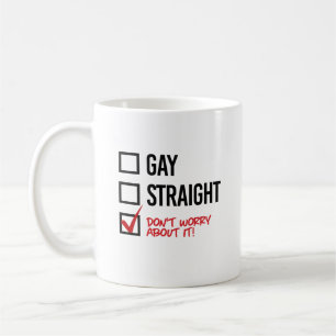 Gay eller Rak? Kaffemugg