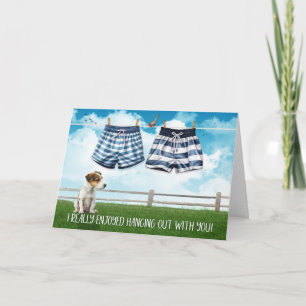 Gay Enjoyed Hanging out with You Simma Trunks Kort