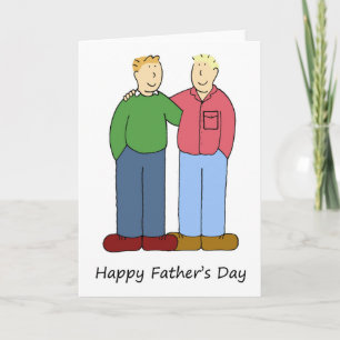 Gay Fars dag 2 Pappor Male par Kort