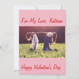 GAY FEMALE PARTNERS PERSONLIG VALENTINS DAG JULKORT