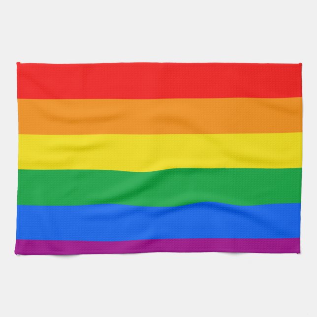 GAY-FLAGGA ORIGINAL -.png Kökshandduk (Horisontell)