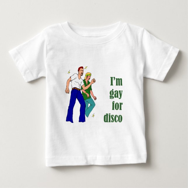 Gay for Disco T Shirt (Framsida)