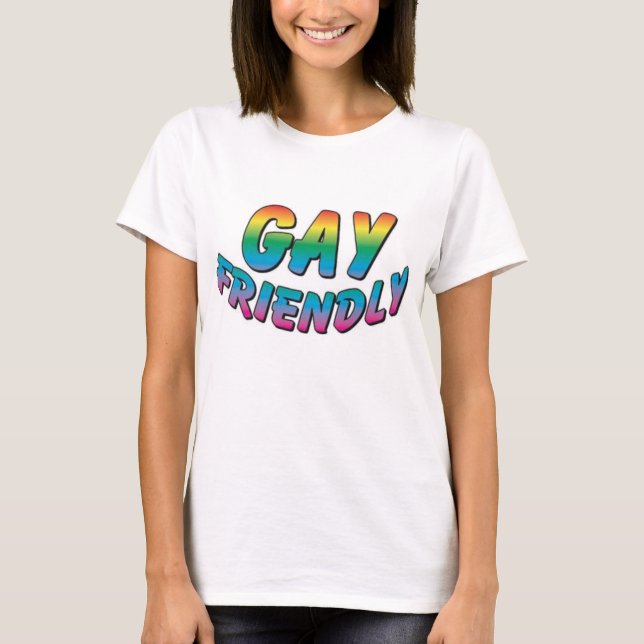 Gay Friendly Tee (Framsida)