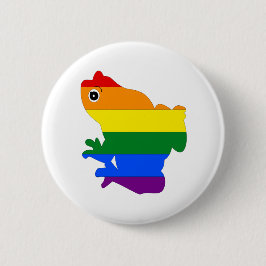 Gay Frog HBT-Pride Regnbågsknapp Knapp