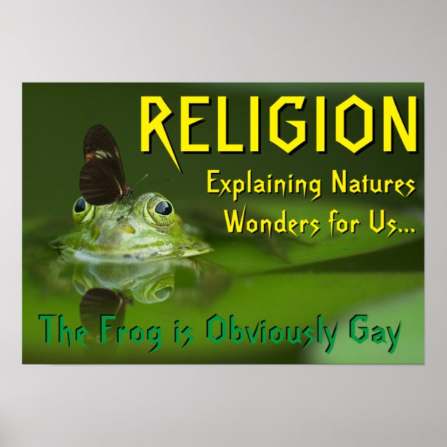 Gay Frog Poster (Framsidan)