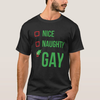 Gay Funny Pajama julklapp T Shirt