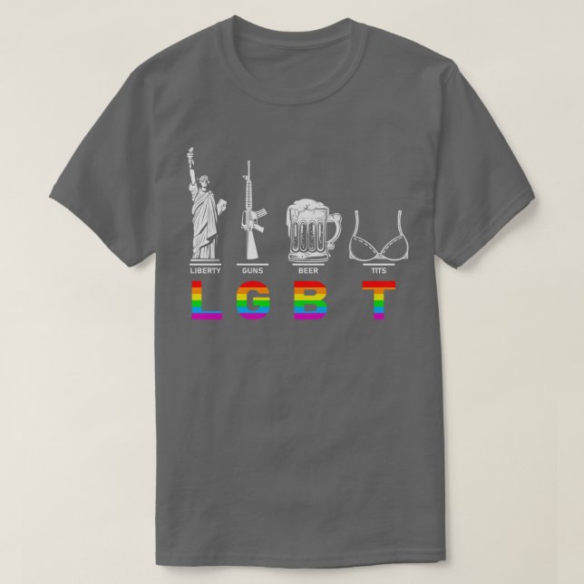 Gay-gåva T Shirt (Design framsida)