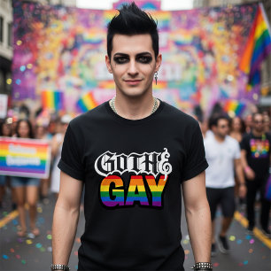 Gay Goth T Shirt