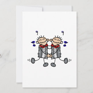 Gay Grooms första dans Inbjudningar