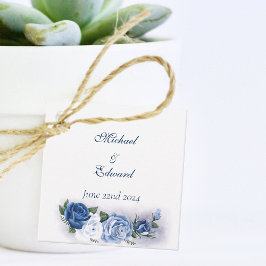 Gay Grooms ReEmergency Blue Ro Gåvor Etiketter