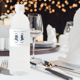 Gay Grooms ReEmergency Blue Ro Vattenflaskor Etikett