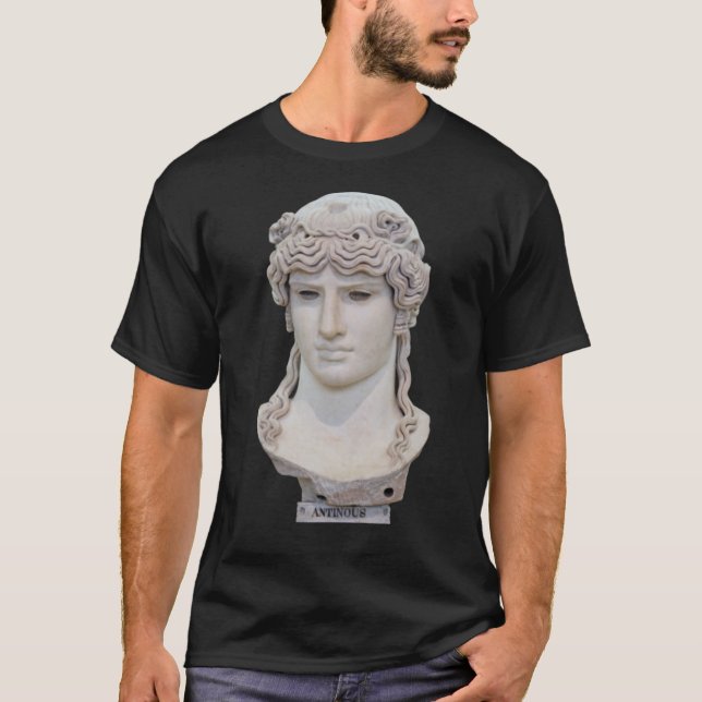 Gay Gud Antinous T Shirt (Framsida)