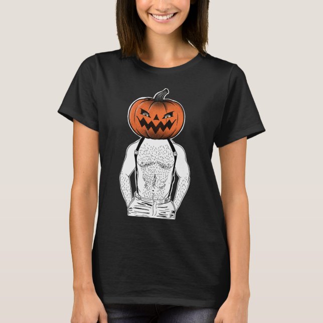 Gay Halloween T Shirt (Framsida)