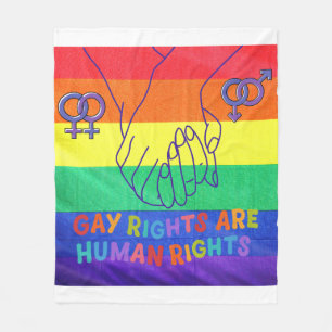 Gay har höger fleecefilt