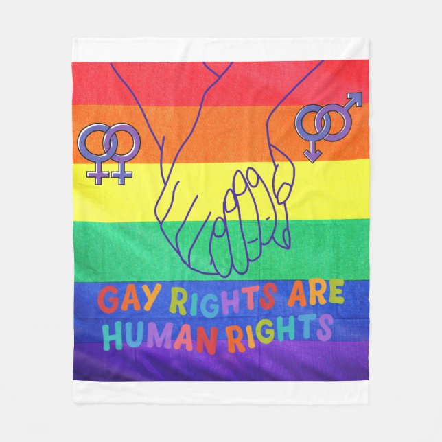 Gay har höger fleecefilt (Framsidan)