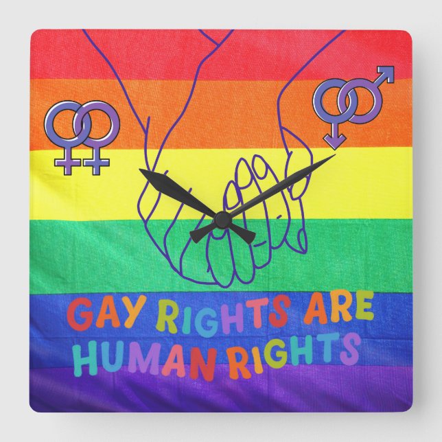 Gay har höger fyrkantig klocka (Framsida)