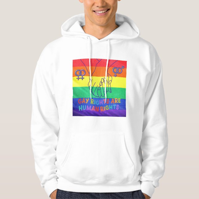 Gay har höger hoodie (Framsida)