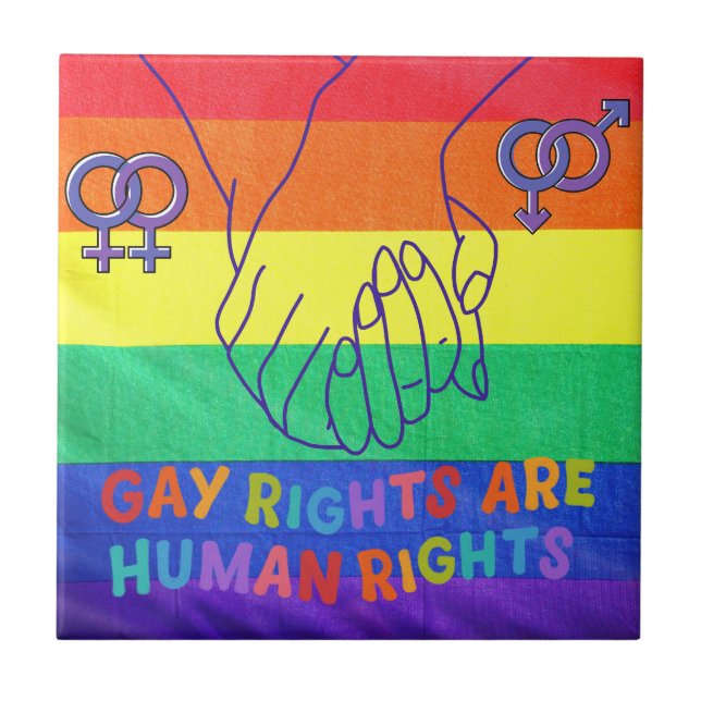 Gay har höger kakelplatta (Framsidan)