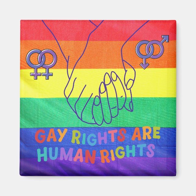 Gay har höger magnet (Framsidan)