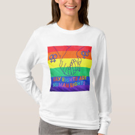 Gay har höger t shirt