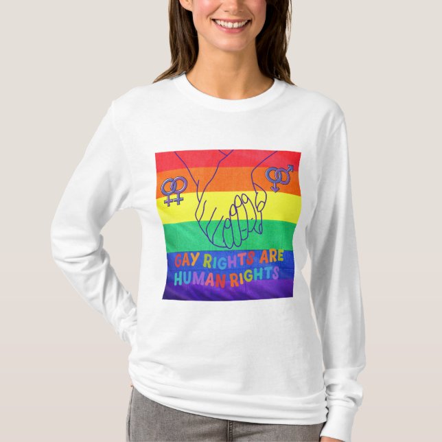 Gay har höger t shirt (Framsida)