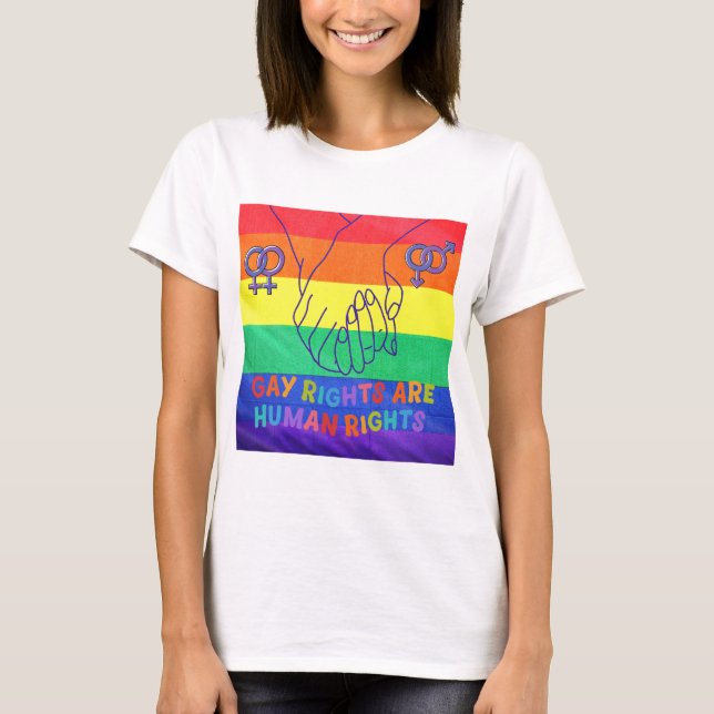 Gay har höger t shirt (Framsida)
