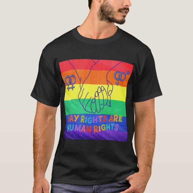 Gay har höger t shirt (Framsida)