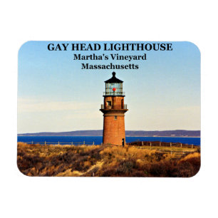 Gay Head fyr, Martha's Vineyard MORSA Magnet