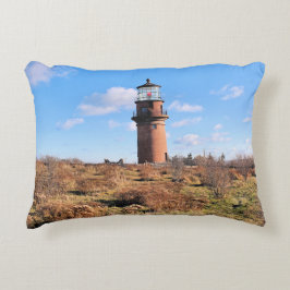 Gay Head Lighthouse Marthas Vineyard Accent Pillow Prydnadskudde