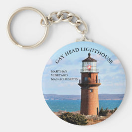 Gay Head Lighthouse, Martha's Vineyard MORSA Keych Nyckelring