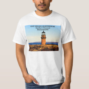 Gay Head Lighthouse, Martha's Vineyard MORSA T-shirt