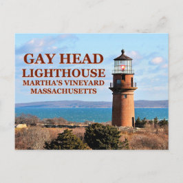 Gay Head Lighthouse, Martha's Vineyard MORSA Vykort