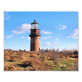 Gay Head Lighthouse, Martha's Vineyard Photo Print Fototryck