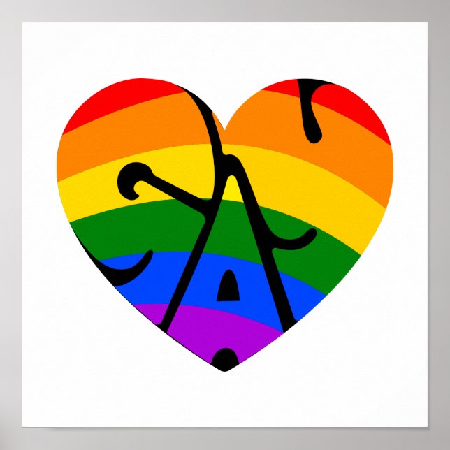 Gay Heart Poster (Framsidan)