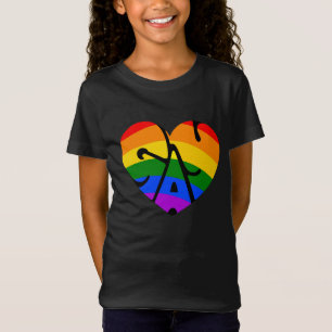 Gay Heart T Shirt
