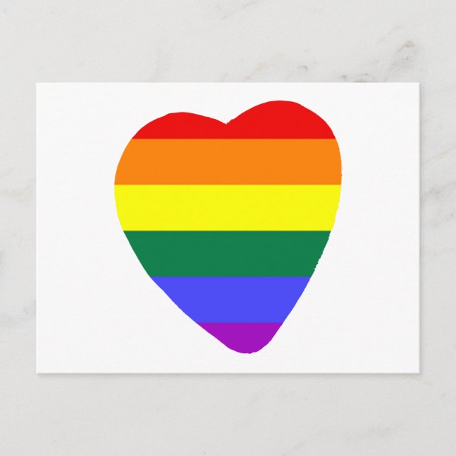 Gay Heart Vykort (Framsida)