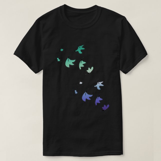 Gay Heartpropp löv Sticker T Shirt (Design framsida)