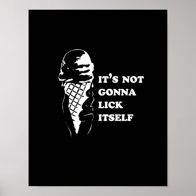 Gay humor slickar sig omvänt (Pickup linje) Poster (Framsidan)