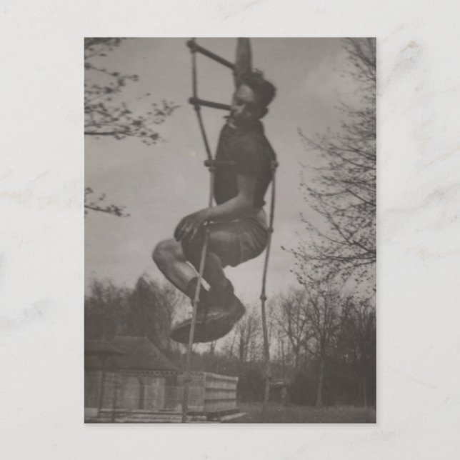 Gay Intressant söt, ung idrottsman som lurar runt Vykort (Framsida)